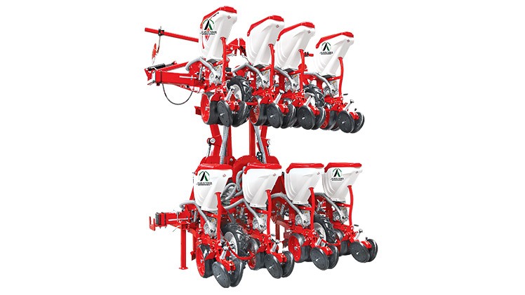 OCTOPUS TYPE FOLDING CHASSIS MULTI-ROW PNEUMATIC PRECISION PLANTER